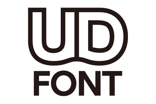 UDフォントロゴ